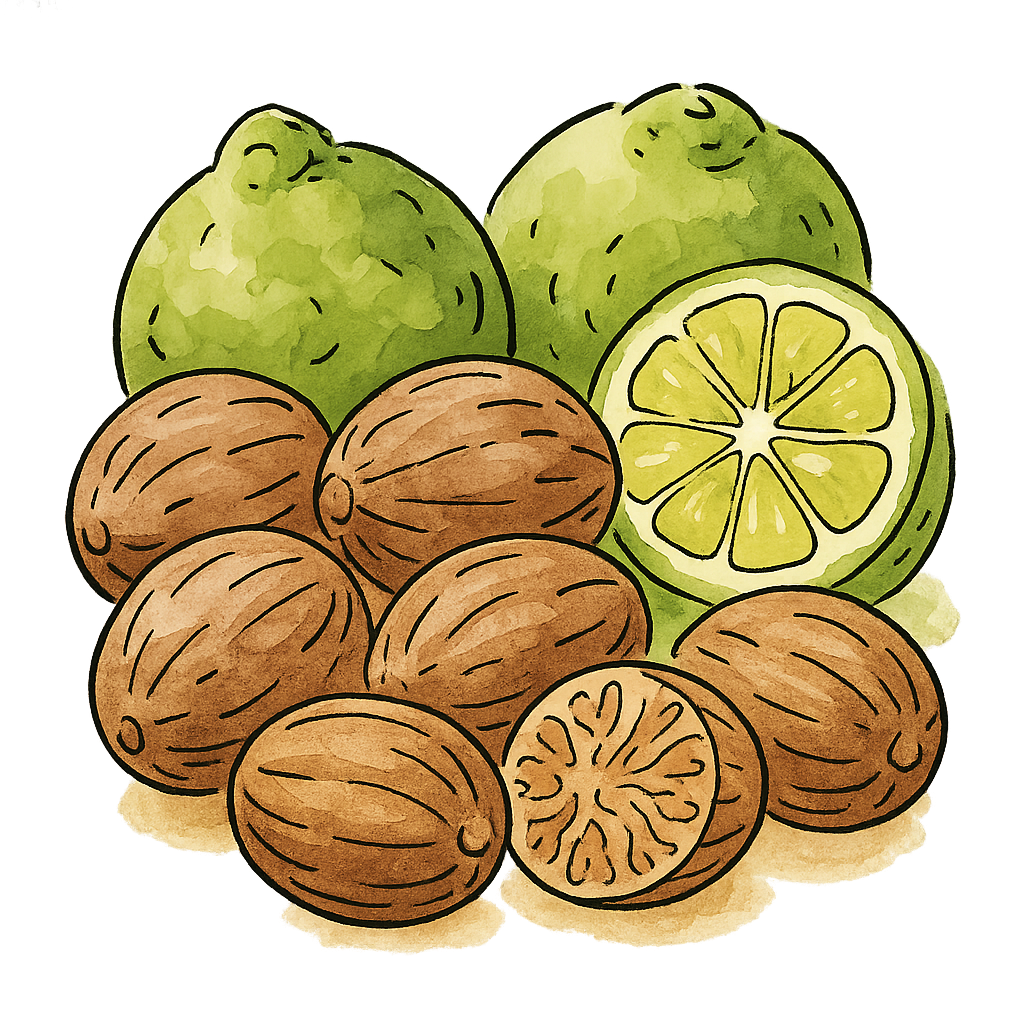 Aura - Nutmeg, Bergamot